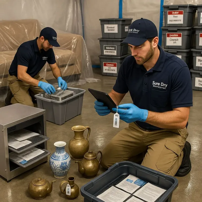 Content Protection and Restoration process in Tea, SD